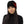 Atomic Critter Logo - All - Over Print Black Beanie - Atomic Critter Clothing