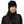 Atomic Critter Logo - All - Over Print Black Beanie - Atomic Critter Clothing