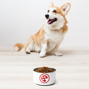 Atomic Critter Logo Pet Bowl - Atomic Critter Clothing