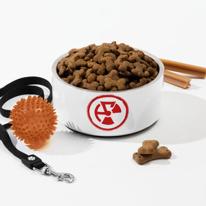 Atomic Critter Logo Pet Bowl - Atomic Critter Clothing