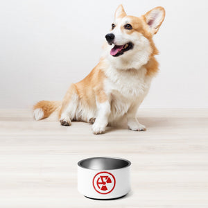 Atomic Critter Logo Pet Bowl - Atomic Critter Clothing