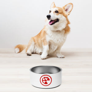 Atomic Critter Logo Pet Bowl - Atomic Critter Clothing