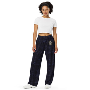 Thalarnex Oblivion Sect Logo Unisex Wide-leg Pants