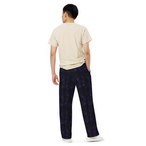 Thalarnex Oblivion Sect Logo Unisex Wide-leg Pants