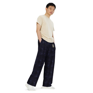 Thalarnex Oblivion Sect Logo Unisex Wide-leg Pants