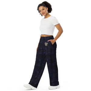 Thalarnex Oblivion Sect Logo Unisex Wide-leg Pants