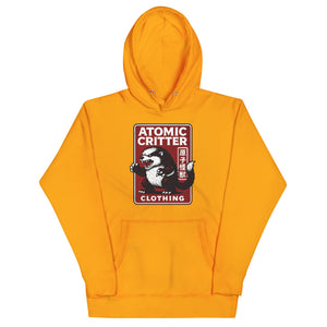 Belli Badger Atomic Critter Unisex Hoodie - Atomic Critter Clothing
