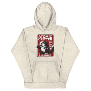 Belli Badger Atomic Critter Unisex Hoodie - Atomic Critter Clothing