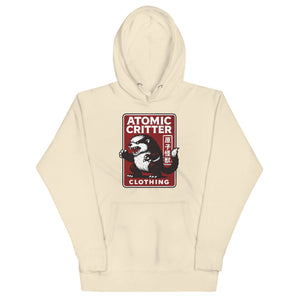 Belli Badger Atomic Critter Unisex Hoodie - Atomic Critter Clothing
