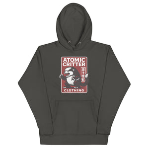 Belli Badger Atomic Critter Unisex Hoodie - Atomic Critter Clothing
