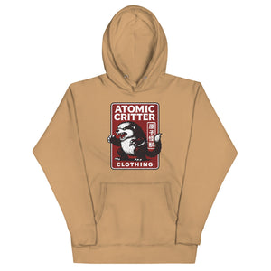 Belli Badger Atomic Critter Unisex Hoodie - Atomic Critter Clothing