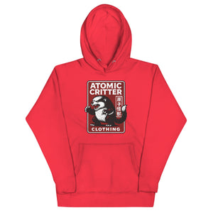 Belli Badger Atomic Critter Unisex Hoodie - Atomic Critter Clothing