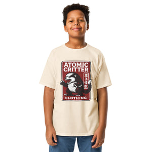 Belli Badger Atomic Critter Youth T-Shirt - Atomic Critter Clothing