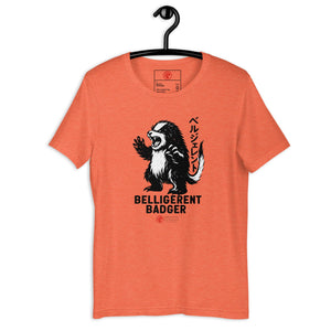 Belli Badger Sketch Unisex Tee - Atomic Critter Clothing