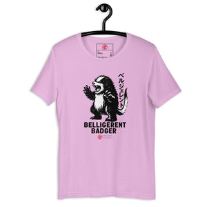 Belli Badger Sketch Unisex Tee - Atomic Critter Clothing
