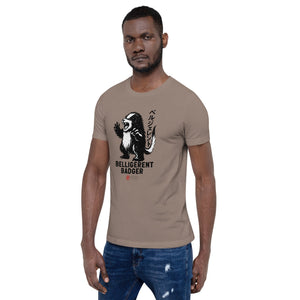 Belli Badger Sketch Unisex Tee - Atomic Critter Clothing