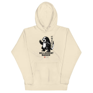 Belli Badger Unisex Hoodie - Atomic Critter Clothing