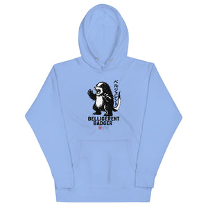 Belli Badger Unisex Hoodie - Atomic Critter Clothing