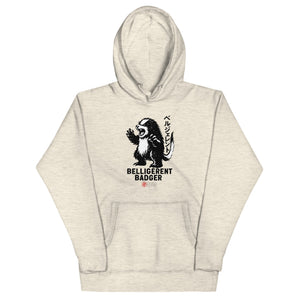 Belli Badger Unisex Hoodie - Atomic Critter Clothing