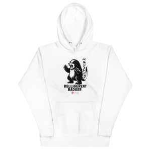 Belli Badger Unisex Hoodie - Atomic Critter Clothing