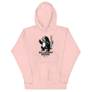 Belli Badger Unisex Hoodie - Atomic Critter Clothing