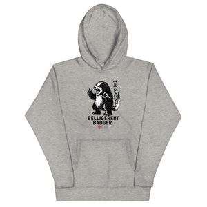 Belli Badger Unisex Hoodie - Atomic Critter Clothing