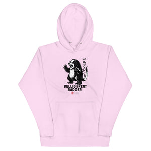 Belli Badger Unisex Hoodie - Atomic Critter Clothing
