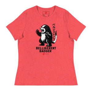Belli Badger Women's Tee - Atomic Critter Clothing