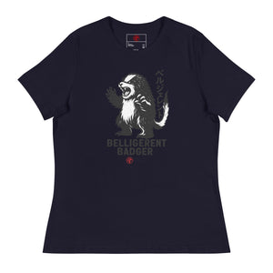 Belli Badger Women's Tee - Atomic Critter Clothing