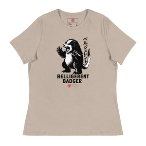 Belli Badger Women's Tee - Atomic Critter Clothing