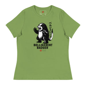 Belli Badger Women's Tee - Atomic Critter Clothing