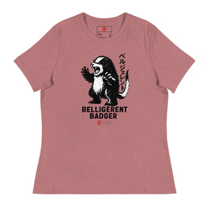 Belli Badger Women's Tee - Atomic Critter Clothing