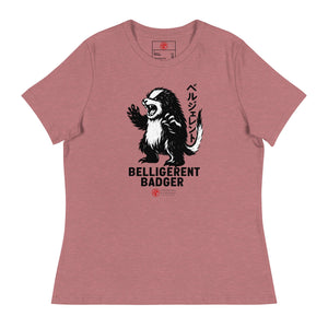 Belli Badger Women's Tee - Atomic Critter Clothing