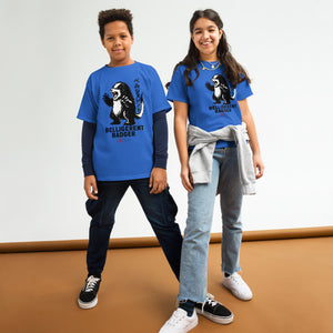 Belli Badger Youth Bright T-Shirt - Atomic Critter Clothing