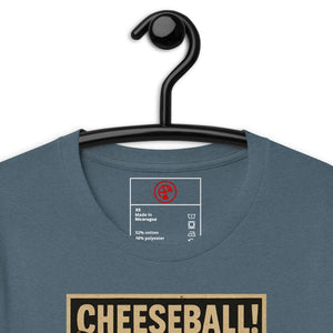 Cheeseball Metal Dark Unisex Tee - Atomic Critter Clothing