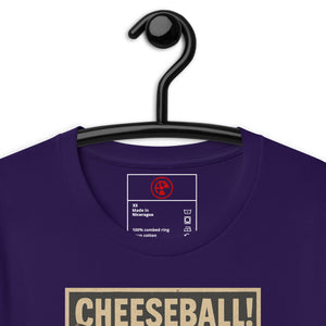 Cheeseball Metal Dark Unisex Tee - Atomic Critter Clothing