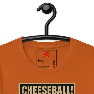 Cheeseball Metal Dark Unisex Tee - Atomic Critter Clothing