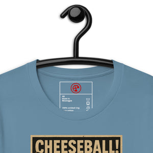Cheeseball Metal Dark Unisex Tee - Atomic Critter Clothing
