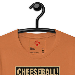 Cheeseball Metal Dark Unisex Tee - Atomic Critter Clothing