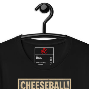 Cheeseball Metal Dark Unisex Tee - Atomic Critter Clothing