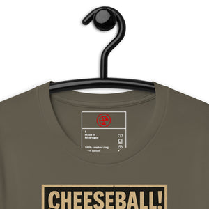 Cheeseball Metal Dark Unisex Tee - Atomic Critter Clothing