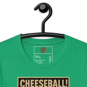 Cheeseball Metal Dark Unisex Tee - Atomic Critter Clothing