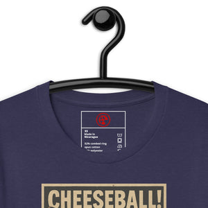 Cheeseball Metal Dark Unisex Tee - Atomic Critter Clothing