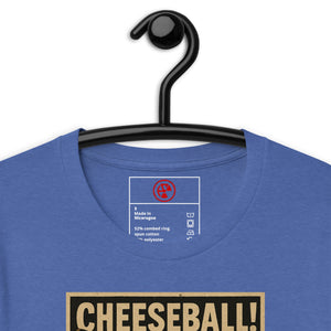 Cheeseball Metal Dark Unisex Tee - Atomic Critter Clothing