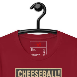 Cheeseball Metal Dark Unisex Tee - Atomic Critter Clothing