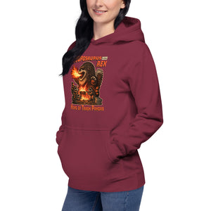 Cooposaurus Rex New King Unisex Hoodie - Atomic Critter Clothing