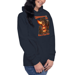 Cooposaurus Rex New King Unisex Hoodie - Atomic Critter Clothing