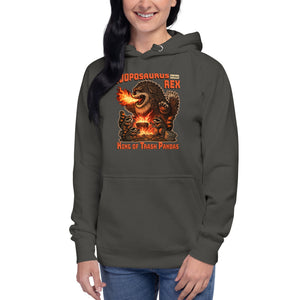 Cooposaurus Rex New King Unisex Hoodie - Atomic Critter Clothing