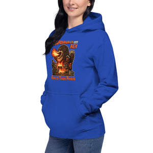 Cooposaurus Rex New King Unisex Hoodie - Atomic Critter Clothing