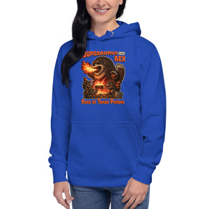 Cooposaurus Rex New King Unisex Hoodie - Atomic Critter Clothing